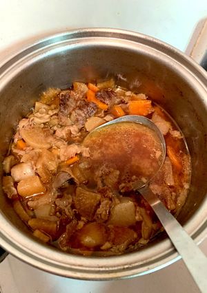 牛スジ煮込み-レシピのメイン写真