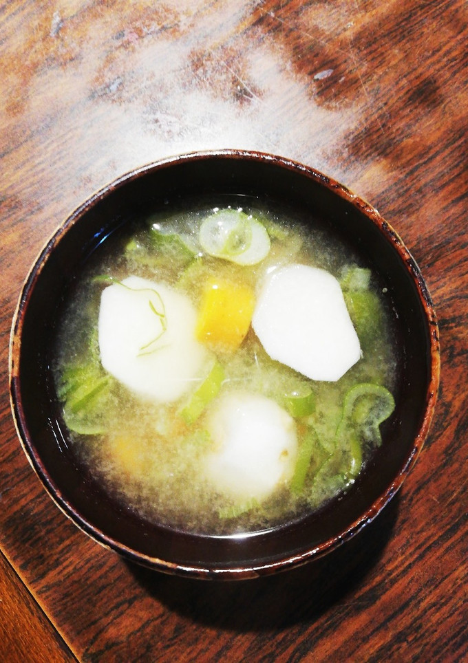 具だくさん根菜と青ネギの減塩麹味噌汁-レシピのメイン写真