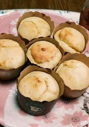 メープルシロップ☺豆腐とHM のマフィン-レシピのメイン写真