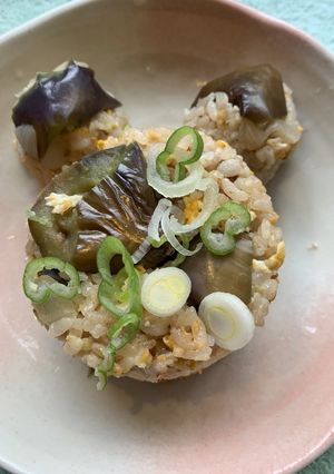 【意外と簡単】ナスチャーハン(^ ^)-レシピのメイン写真