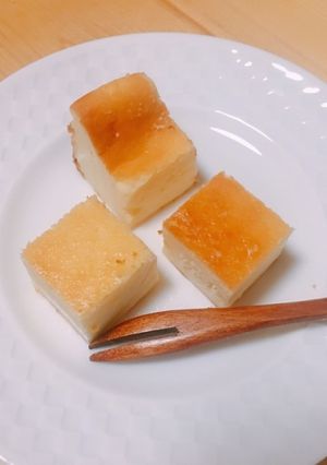我が家のしっとりチーズケーキ-レシピのメイン写真