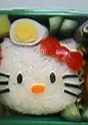 キティちゃん （キャラ弁）-レシピのメイン写真