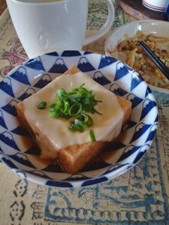 厚揚げチーズ蒸し(レンジで簡単)-レシピのメイン写真