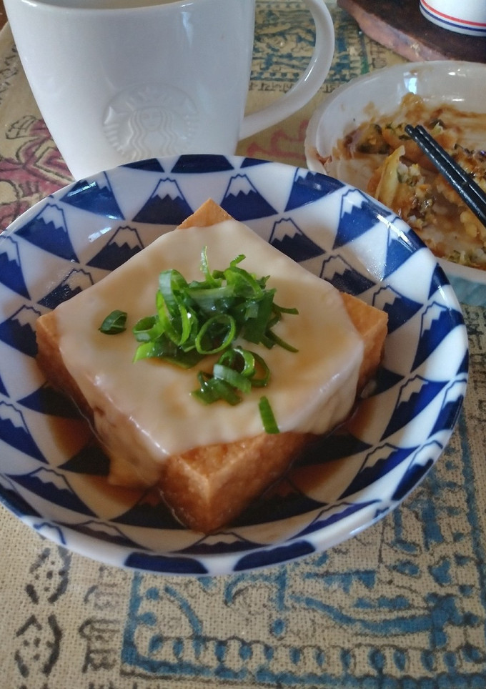 厚揚げチーズ蒸し(レンジで簡単)-レシピのメイン写真