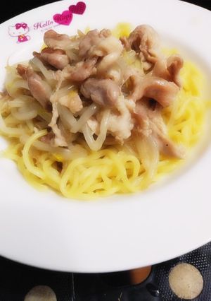簡単塩焼きそばアレンジ-レシピのメイン写真