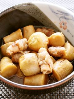 レンジで!里芋と豚肉のコロコロ甘辛煮-レシピのメイン写真