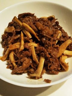 牛肉とエリンギのオイスター炒め-レシピのメイン写真