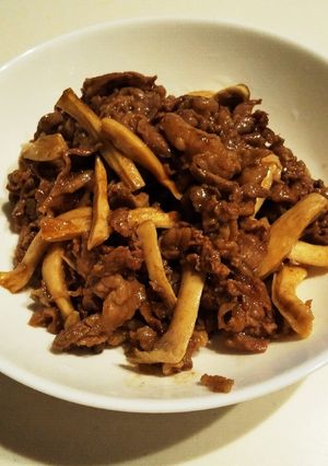 牛肉とエリンギのオイスター炒め-レシピのメイン写真