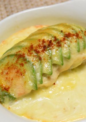 サーモンのアボカドチーズ焼き-レシピのメイン写真