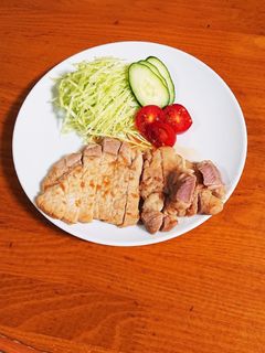 大きな生姜焼です-レシピのメイン写真