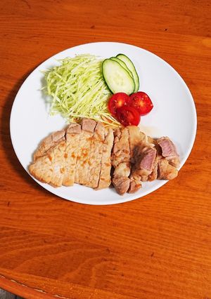 大きな生姜焼です-レシピのメイン写真