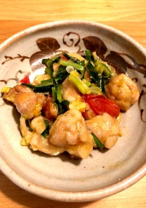 鶏肉のねぎ塩ダレ炒め-レシピのメイン写真