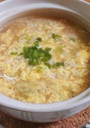 たまごおじや☆風邪の時はこれしかない☆-レシピのメイン写真