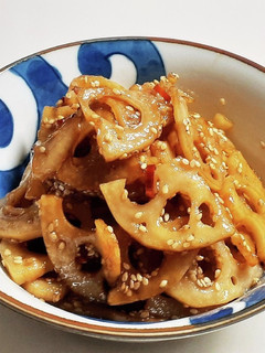 れんこんのきんぴら☆お弁当の副菜に~♪-レシピのメイン写真
