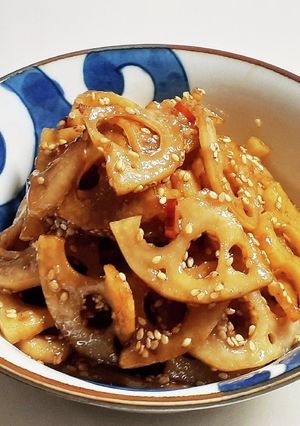 れんこんのきんぴら☆お弁当の副菜に～♪-レシピのメイン写真