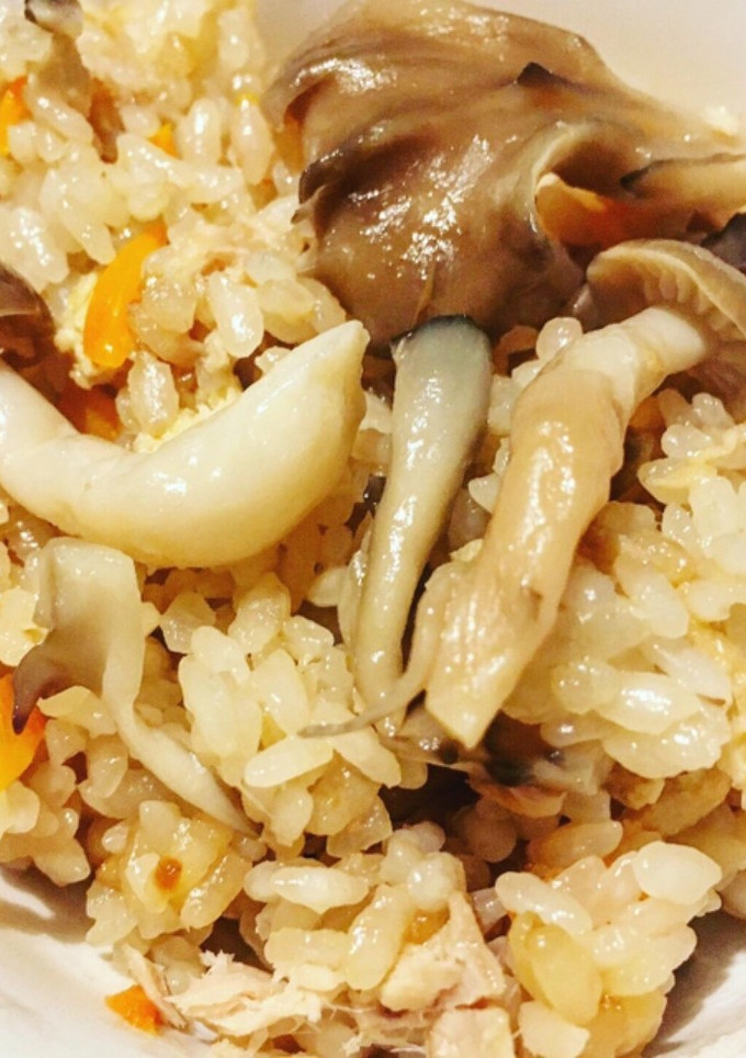 シーチキンとたっぷりきのこの炊き込みご飯-レシピのメイン写真