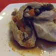 ささ身のあっさり梅味キノコ蒸し