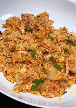 簡単美味しい豚バラキムチの炒飯-レシピのメイン写真