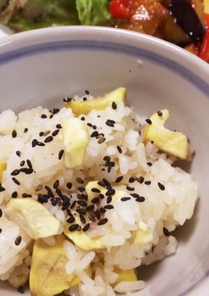 栗ごはん♡もち米入り-レシピのメイン写真