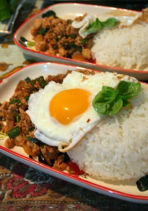 簡単アジア飯☆バジル炒めご飯”ガパオ”-レシピのメイン写真