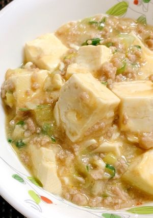 簡単♪生姜香る 白い麻婆豆腐-レシピのメイン写真