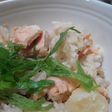 鮭とじゃがいもの炊き込みご飯