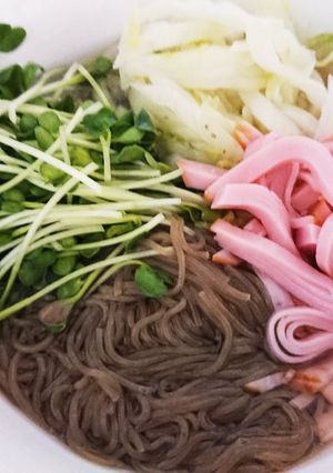 白菜の漬物の冷麺-レシピのメイン写真