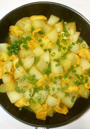 油揚げと大根の煮物♪簡単カレー味-レシピのメイン写真