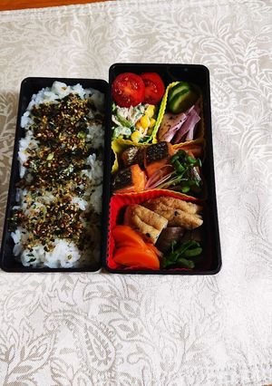 秋のお弁当のレシピを参考に作りました。-レシピのメイン写真