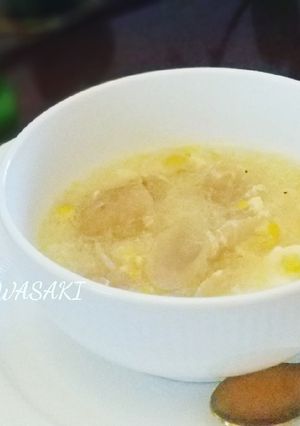 綺麗になれちゃう『簡単中華コーンスープ』-レシピのメイン写真