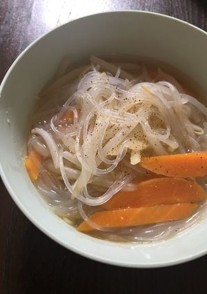 春雨スープ-レシピのメイン写真