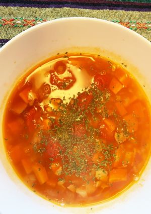 ヘルシー 簡単！ ミネストローネ-レシピのメイン写真