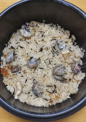 アサリの炊き込みご飯 簡単 炊飯器-レシピのメイン写真