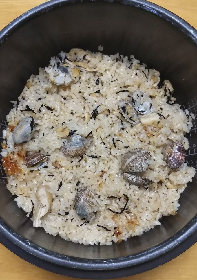 アサリの炊き込みご飯 簡単 炊飯器-レシピのメイン写真