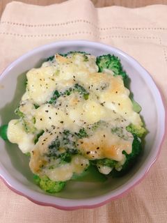 ブロッコリーのチーズ焼き-レシピのメイン写真