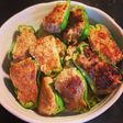 ごま油薫る☆ふわふわピーマン肉詰め