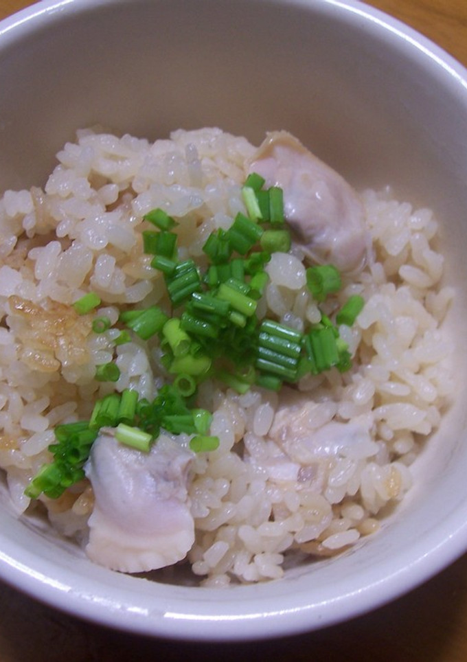 はまぐりの炊き込みご飯-レシピのメイン写真