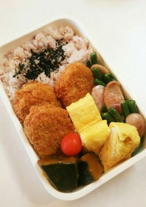 お弁当(9/24)コロッケ-レシピのメイン写真