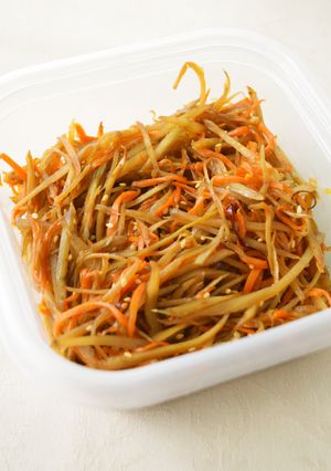 ご飯がすすむ常備菜☆金平ごぼう-レシピのメイン写真