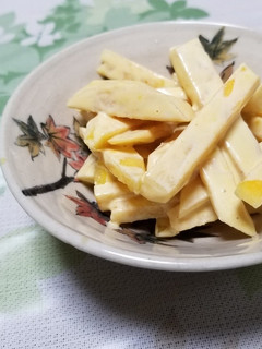 簡単柿サラダ-レシピのメイン写真