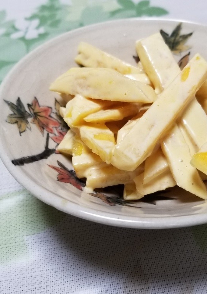 簡単柿サラダ-レシピのメイン写真