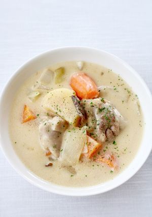 定番料理、ルゥ不要【クリームシチュー】-レシピのメイン写真