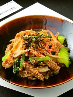 青菜っと根菜のごまみそ和え-レシピのメイン写真