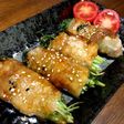 ☆豆苗の豚肉巻き