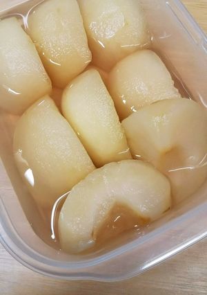 りんごのコンポート♡シロップ煮-レシピのメイン写真