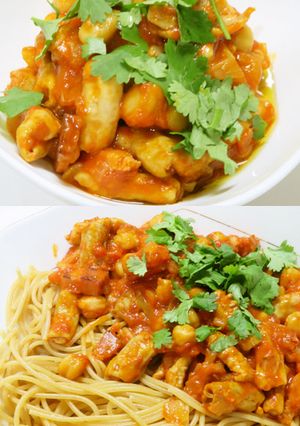 豚もつとひよこ豆のスペイン風トマト煮込み-レシピのメイン写真