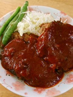 豆腐で増量☆冷めてもしっとりハンバーグ-レシピのメイン写真