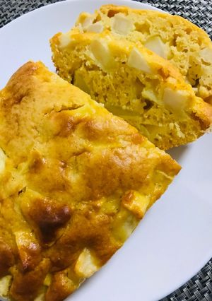 甘酒とりんごとHMで簡単パウンドケーキ-レシピのメイン写真