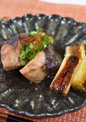 ブリとねぎの焼き浸し-レシピのメイン写真