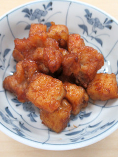 鶏肉と高野豆腐のケチャップがらめ-レシピのメイン写真